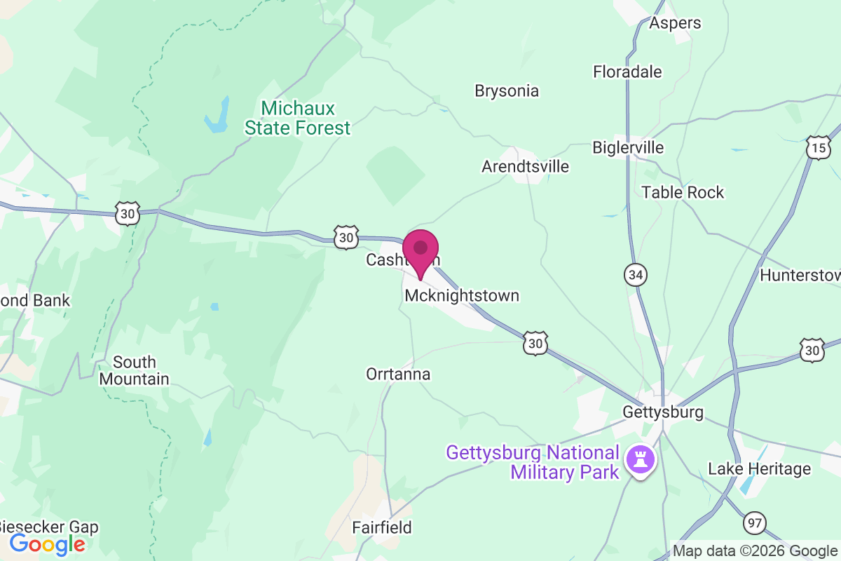 Cashtown map