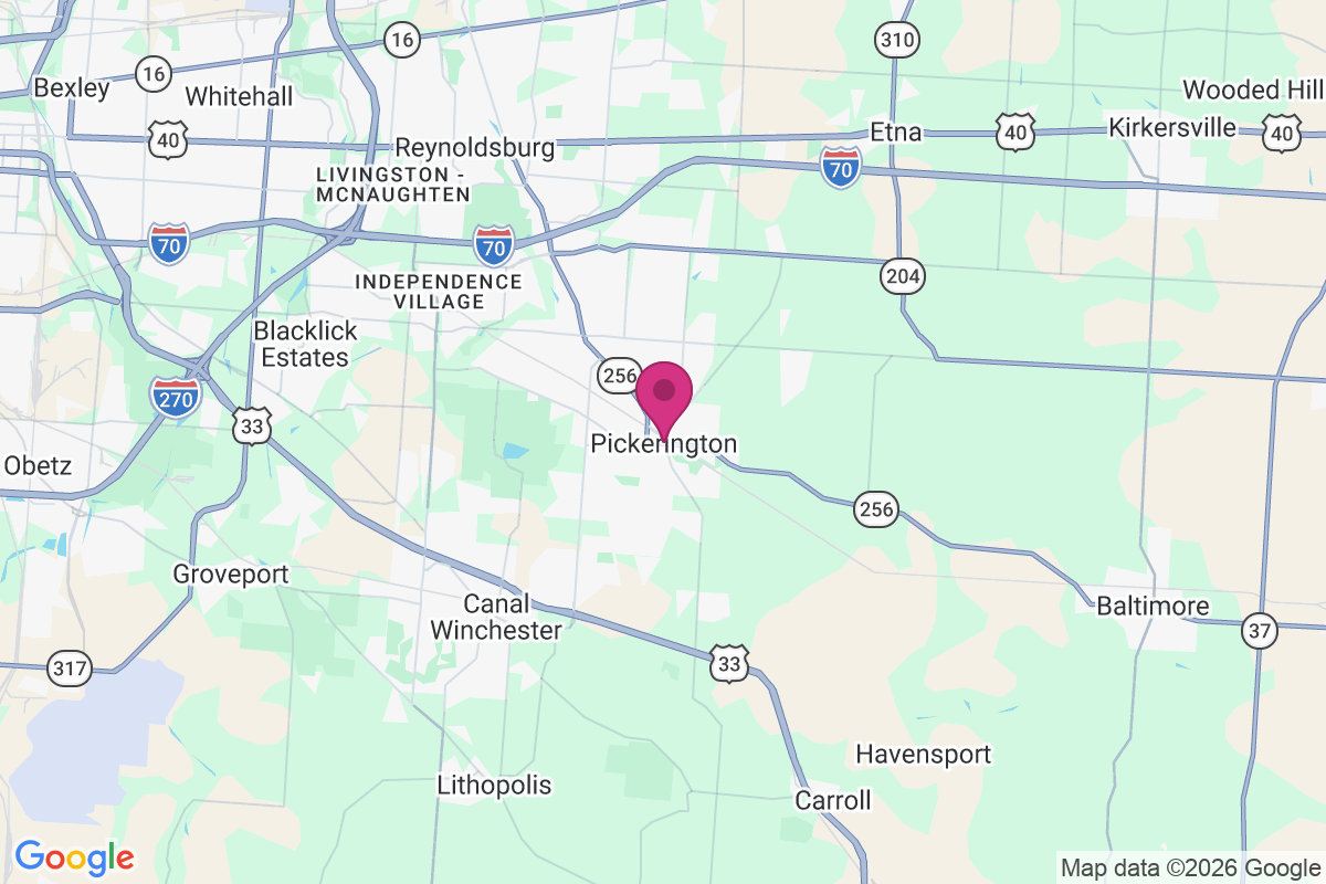 Pickerington map