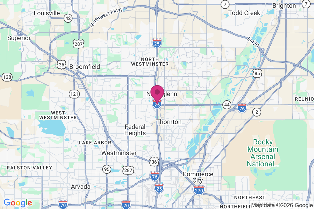 Northglenn map