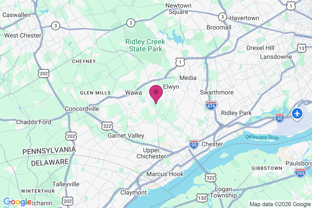 Glen Riddle map
