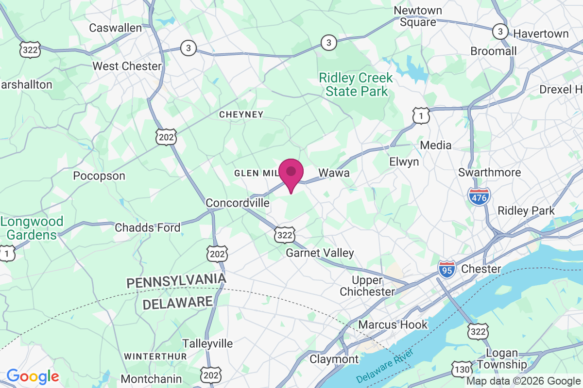 Ivy Mills map