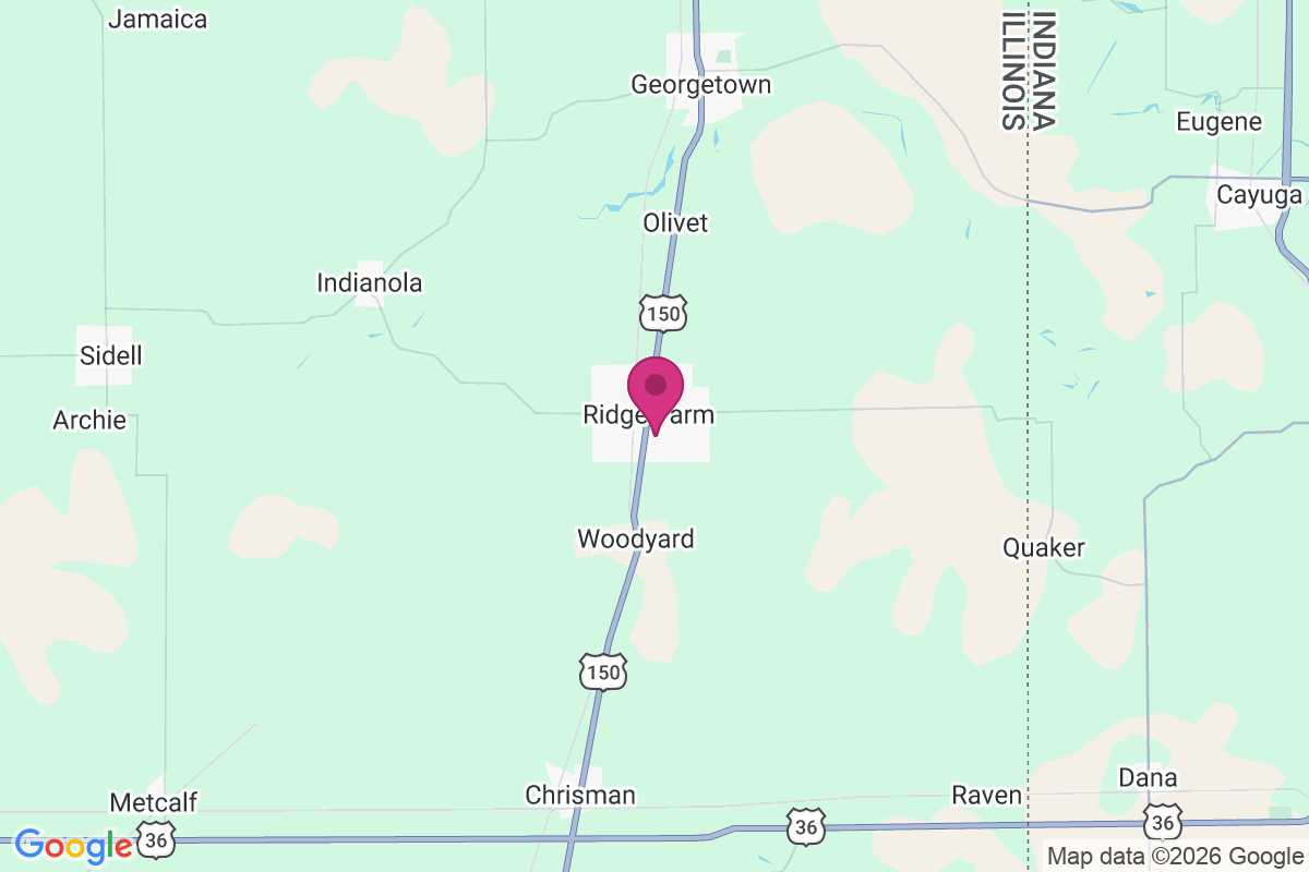 Ridge Farm map