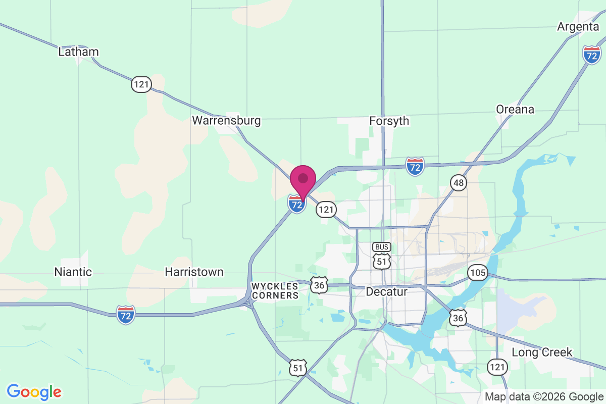Bearsdale map