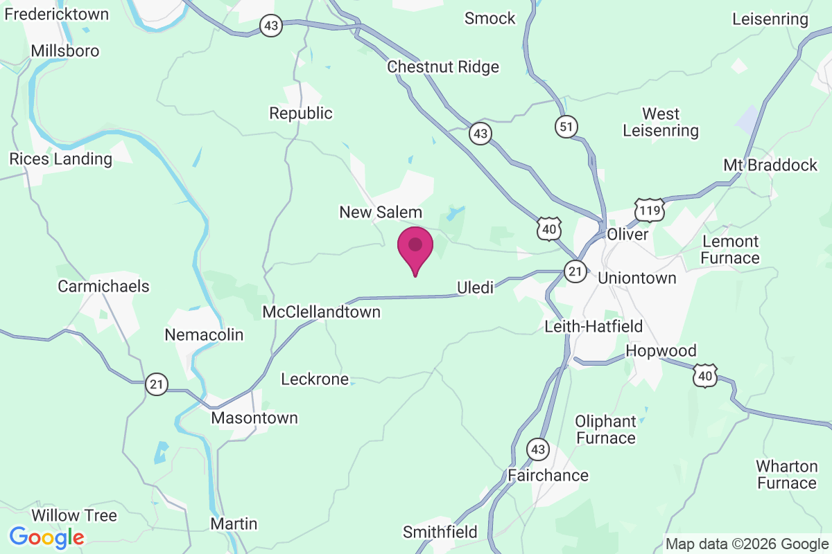 Footedale map