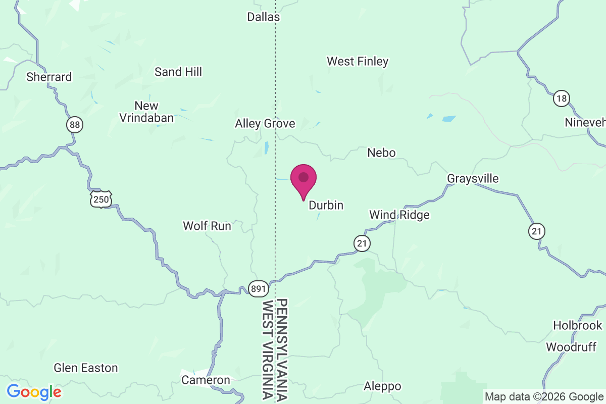 Crows Mills map