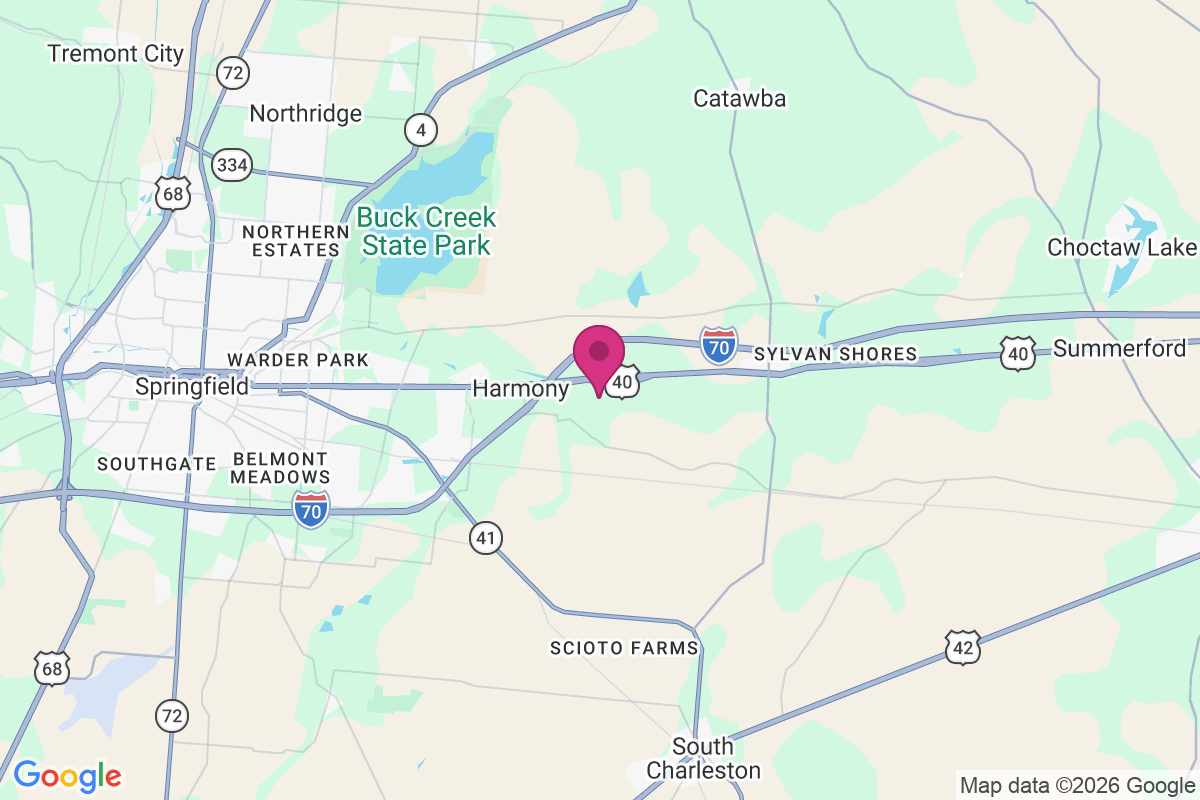 Harmony Estates Mobile Home Park map