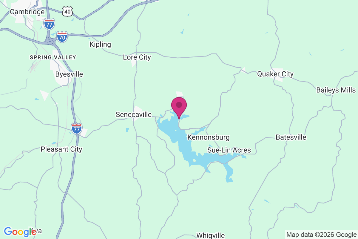 East Shore Cottage Area map