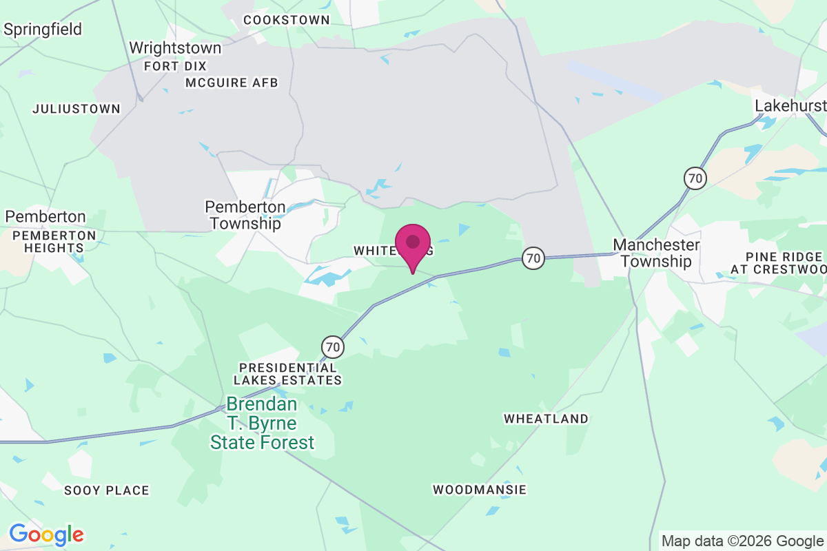 Whitesbog map