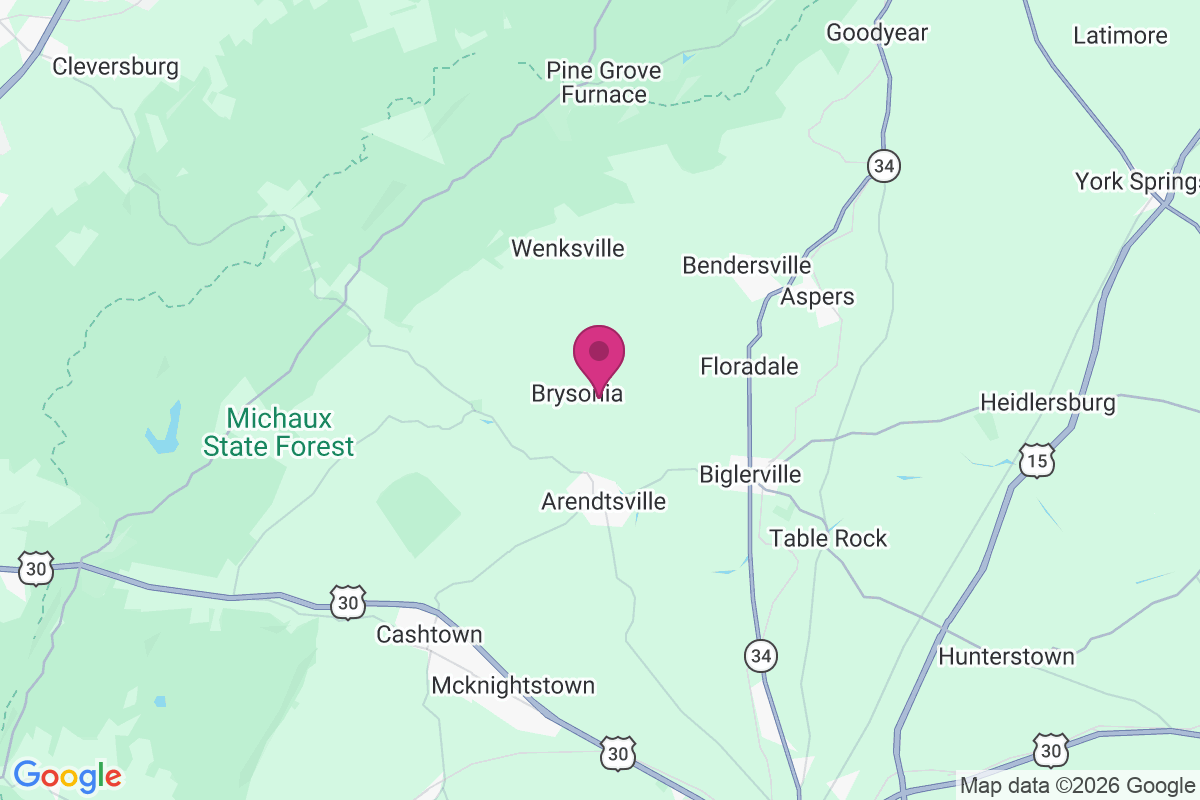 Brysonia map