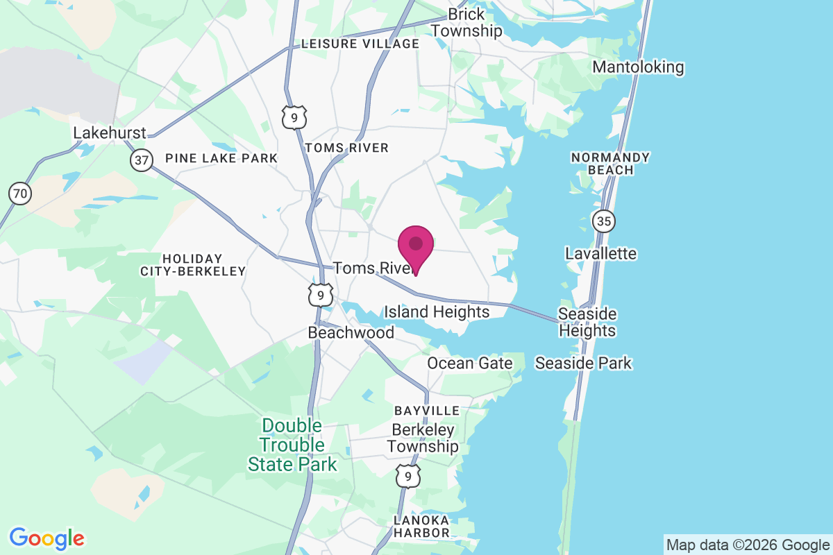 Brookside Heights map
