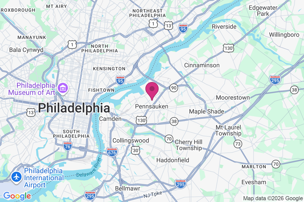 Delaware Gardens map