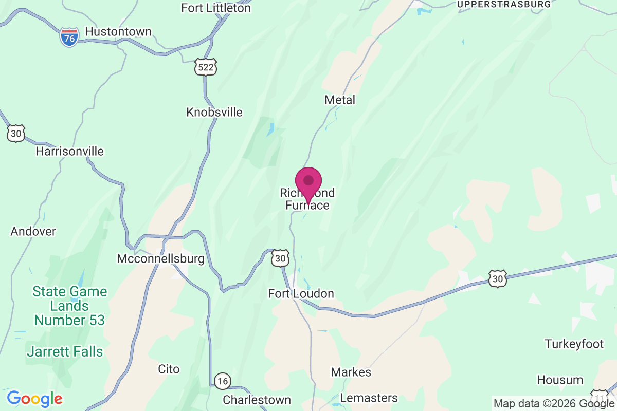Richmond Furnace map