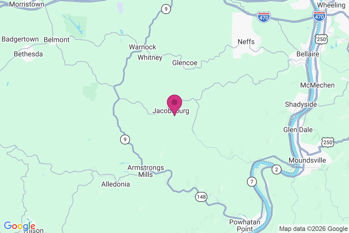 Jacobsburg map