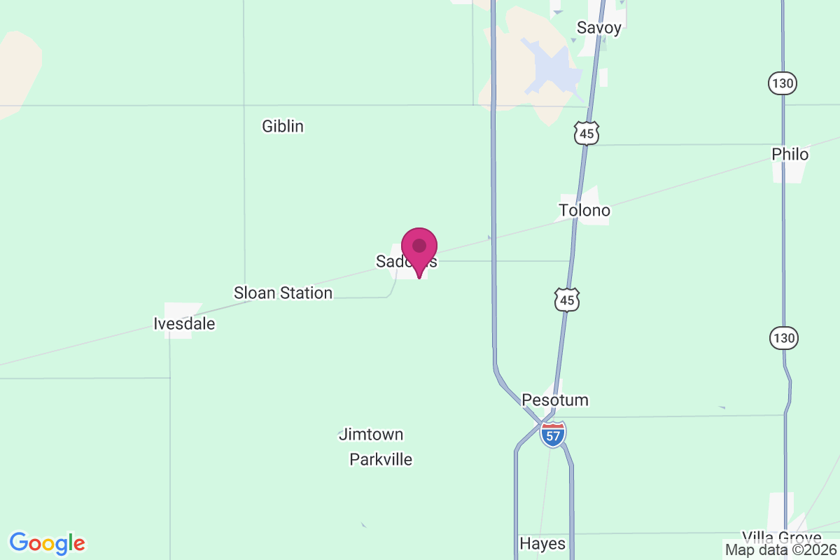 Sadorus map