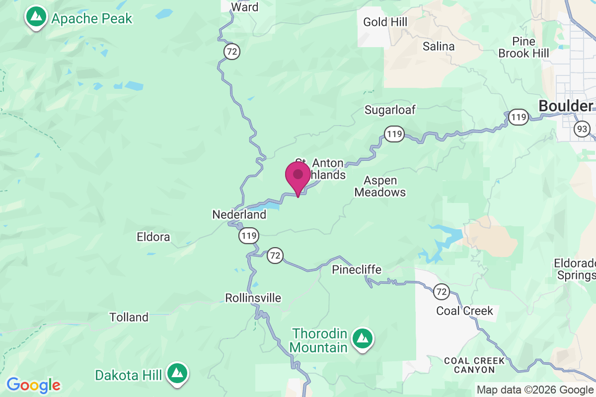 Bonanza Mountain Estates map