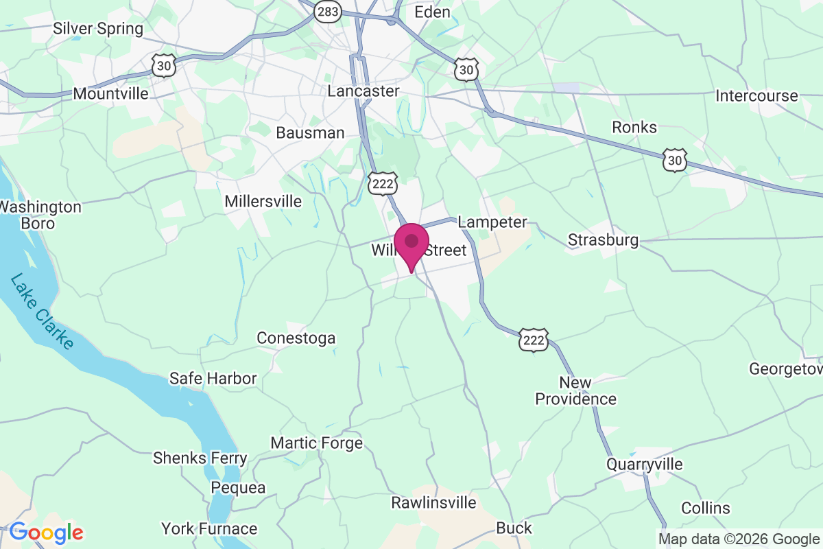 West Willow map