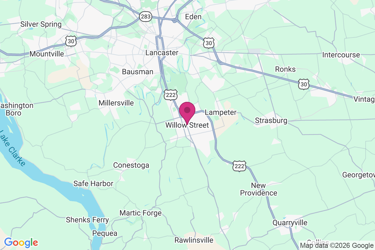 Willow Street map