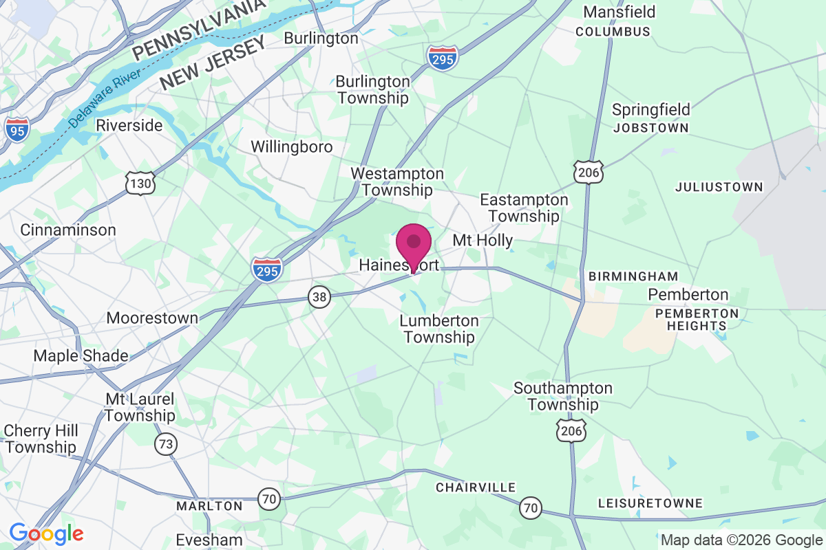 Hainesport map
