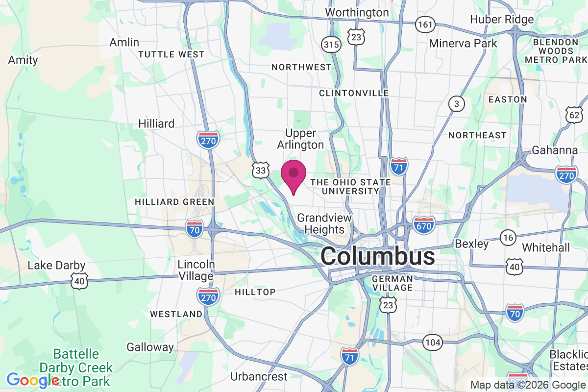 Upper Arlington map