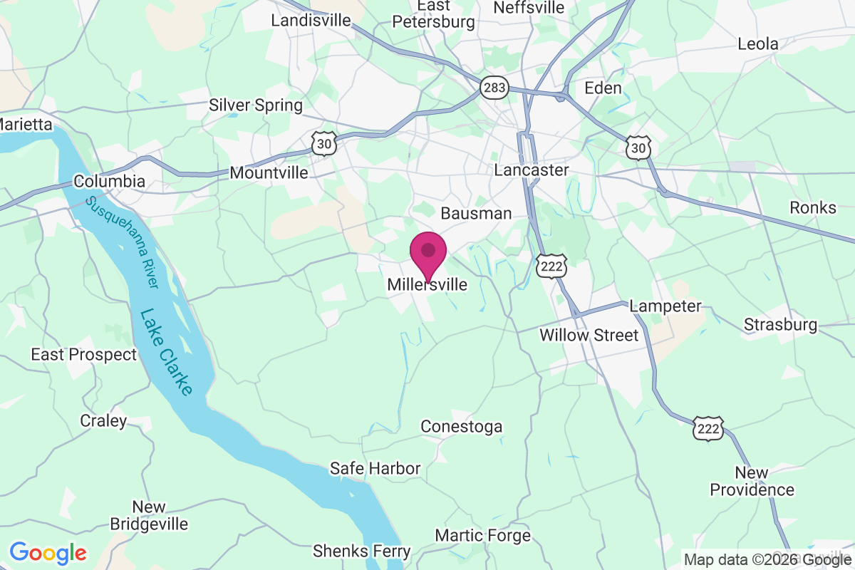Millersville map