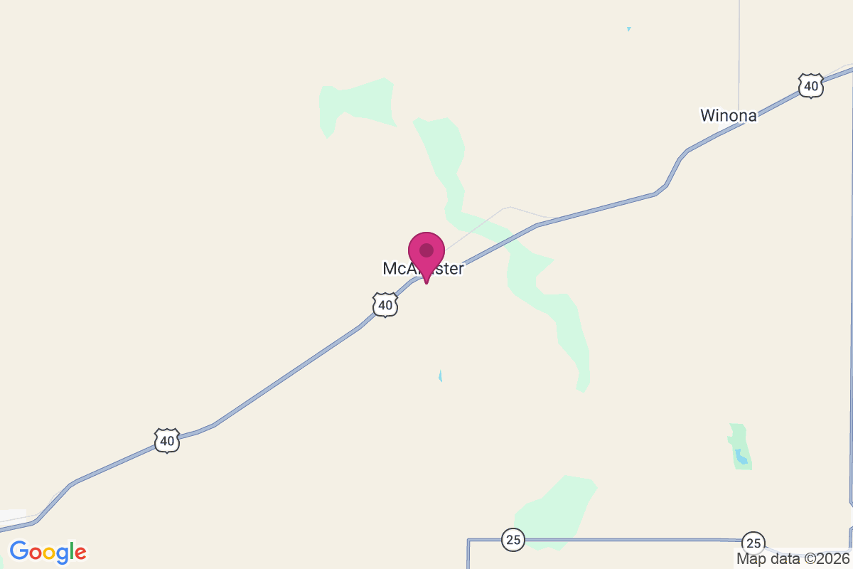 McAllaster map