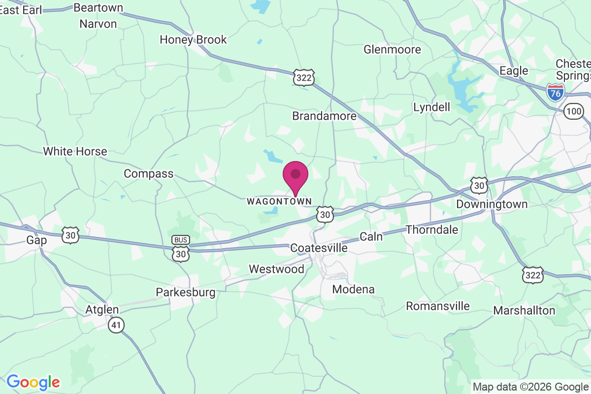 Wagontown map