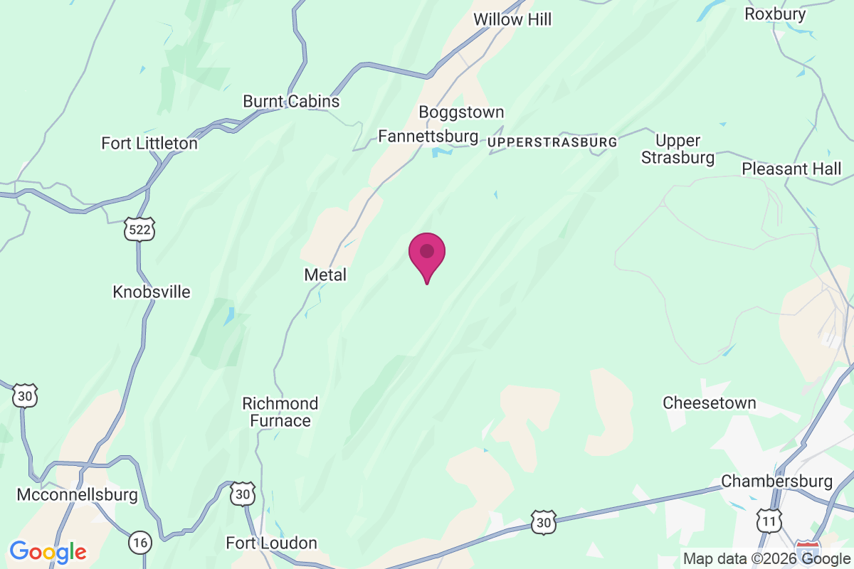 Freestone map