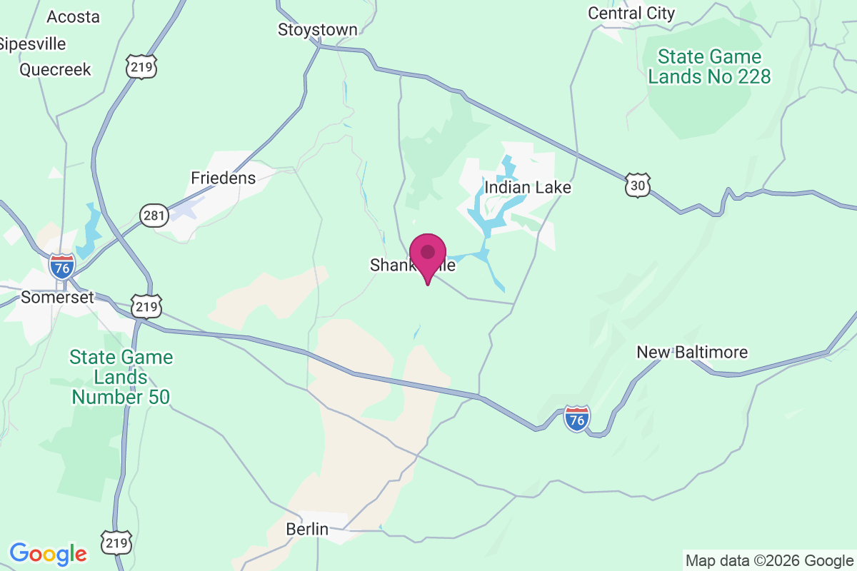 Shanksville map