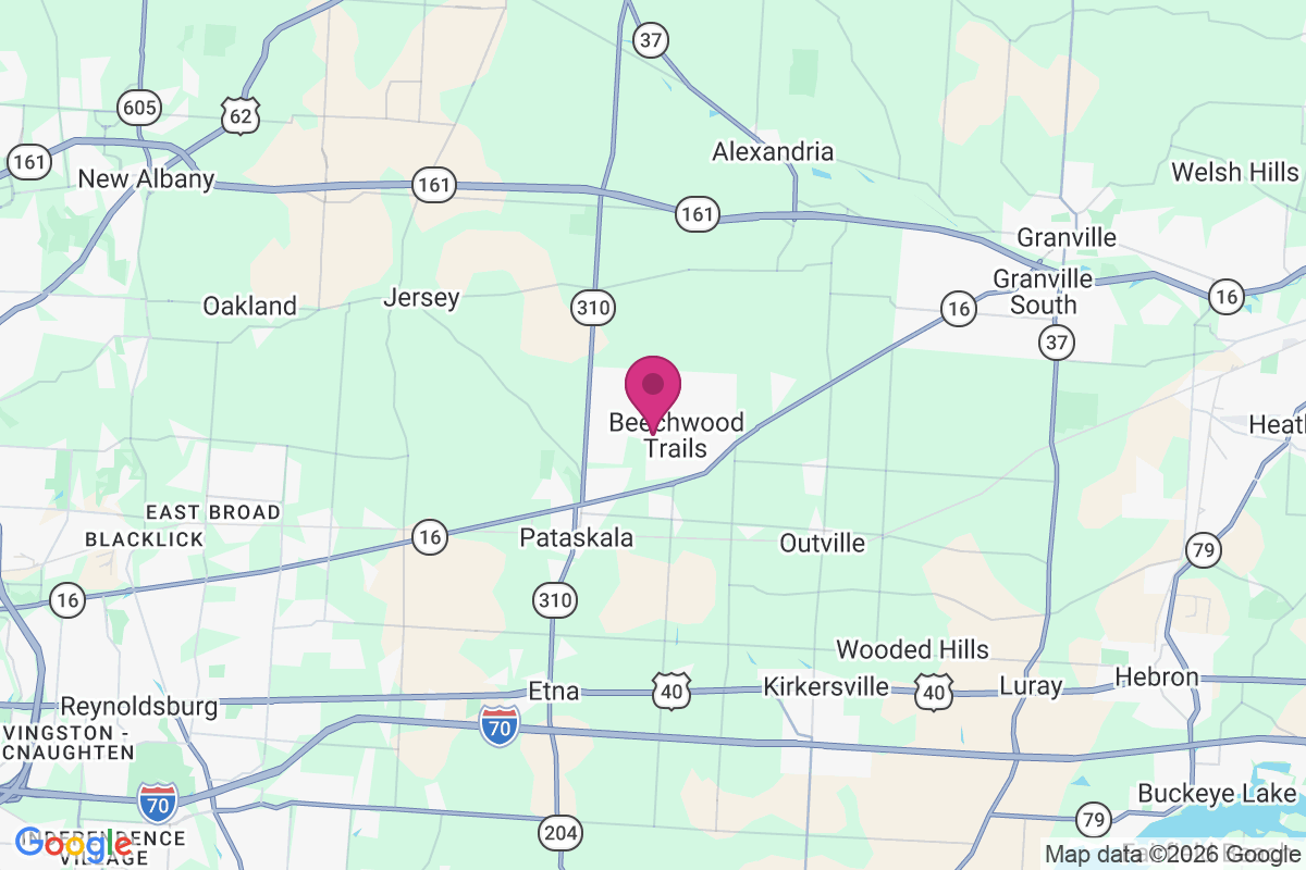 Beechwood Trails map