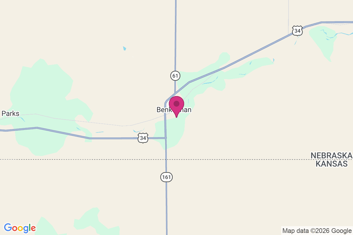 Baney Trailer Park map