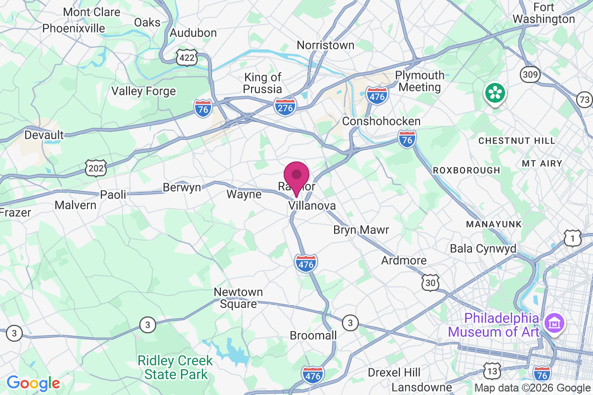 Radnor map