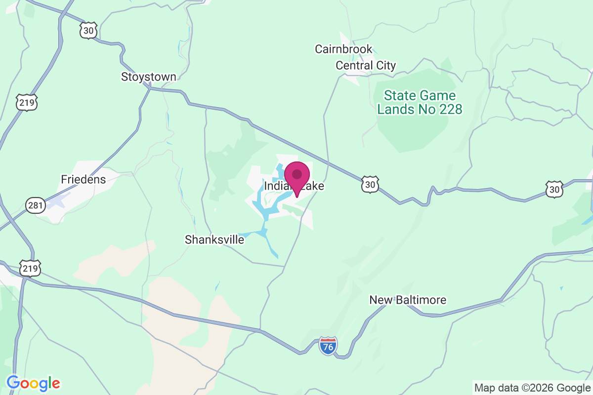 Indian Lake map