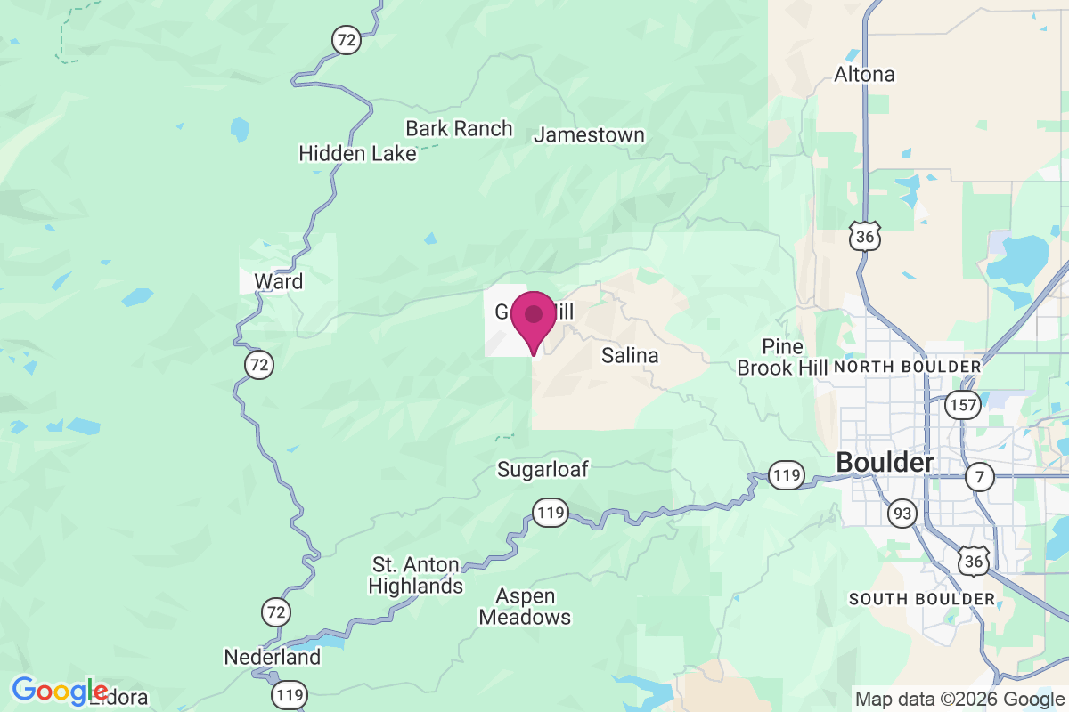 Gold Run map