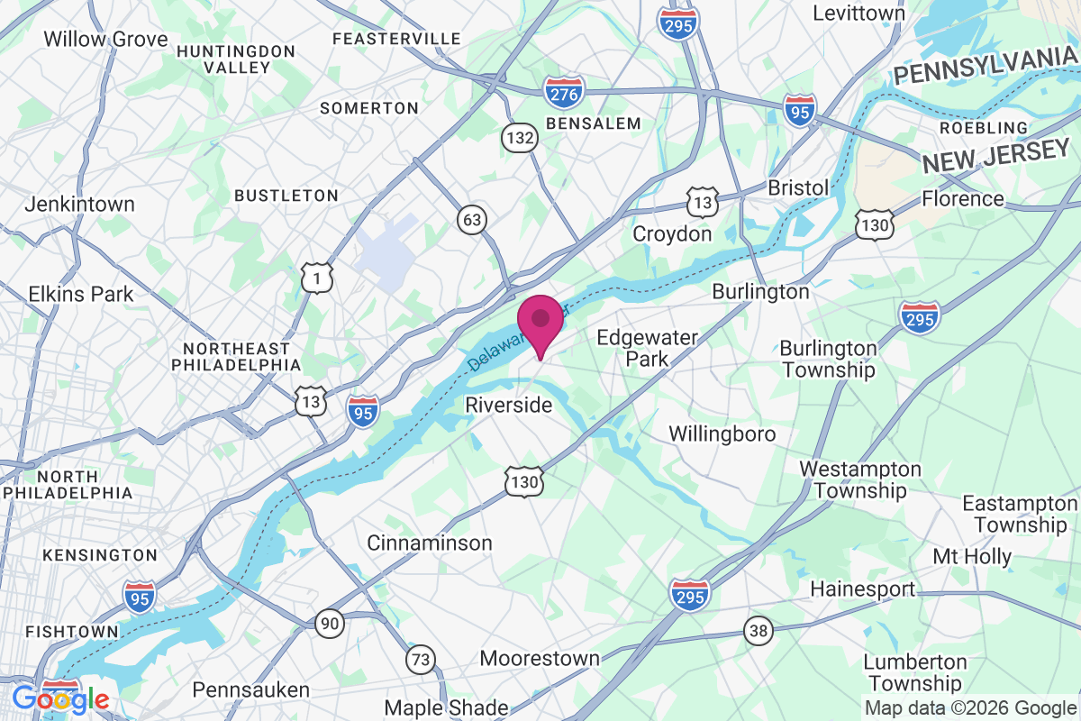 Delanco map