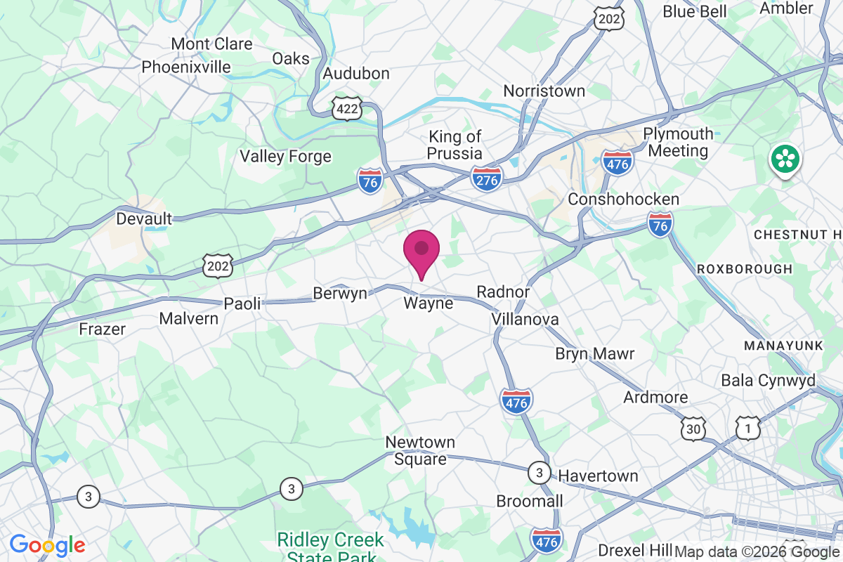Strafford map