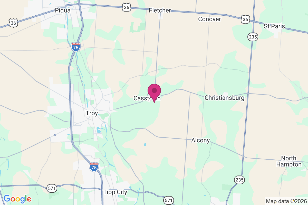 Casstown map