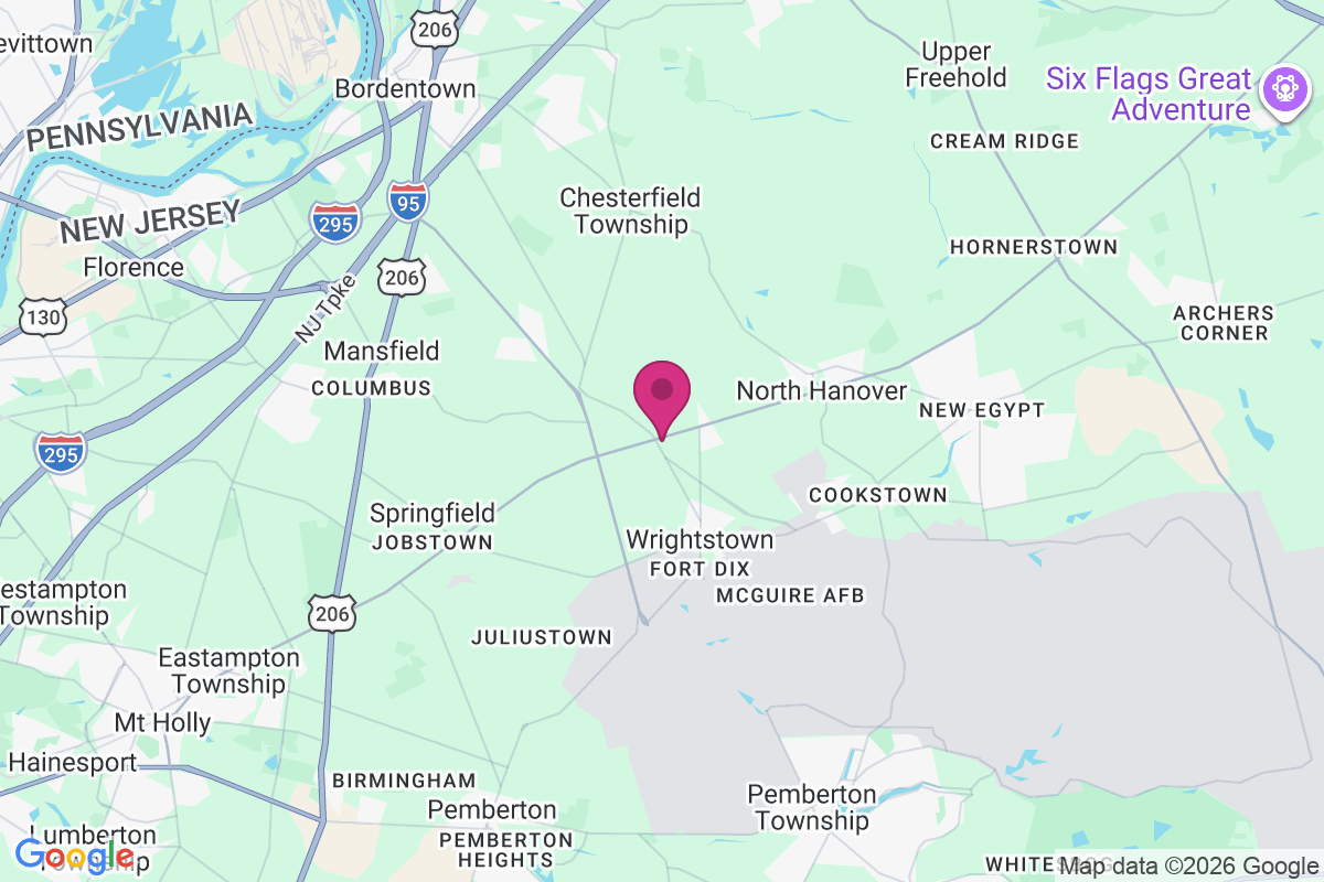Tilghmans Corner map