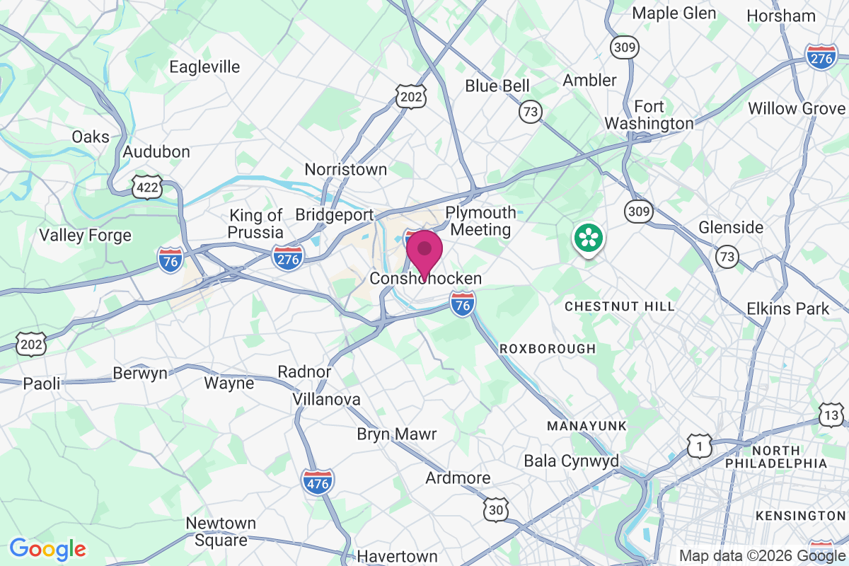 Conshohocken map