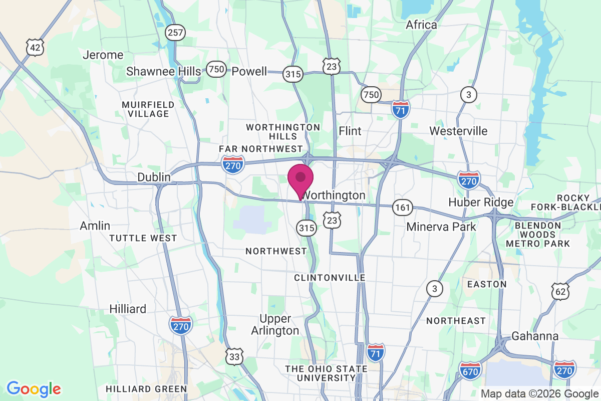 Linworth map