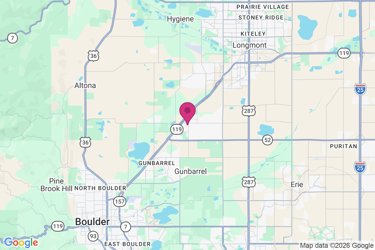 Niwot map