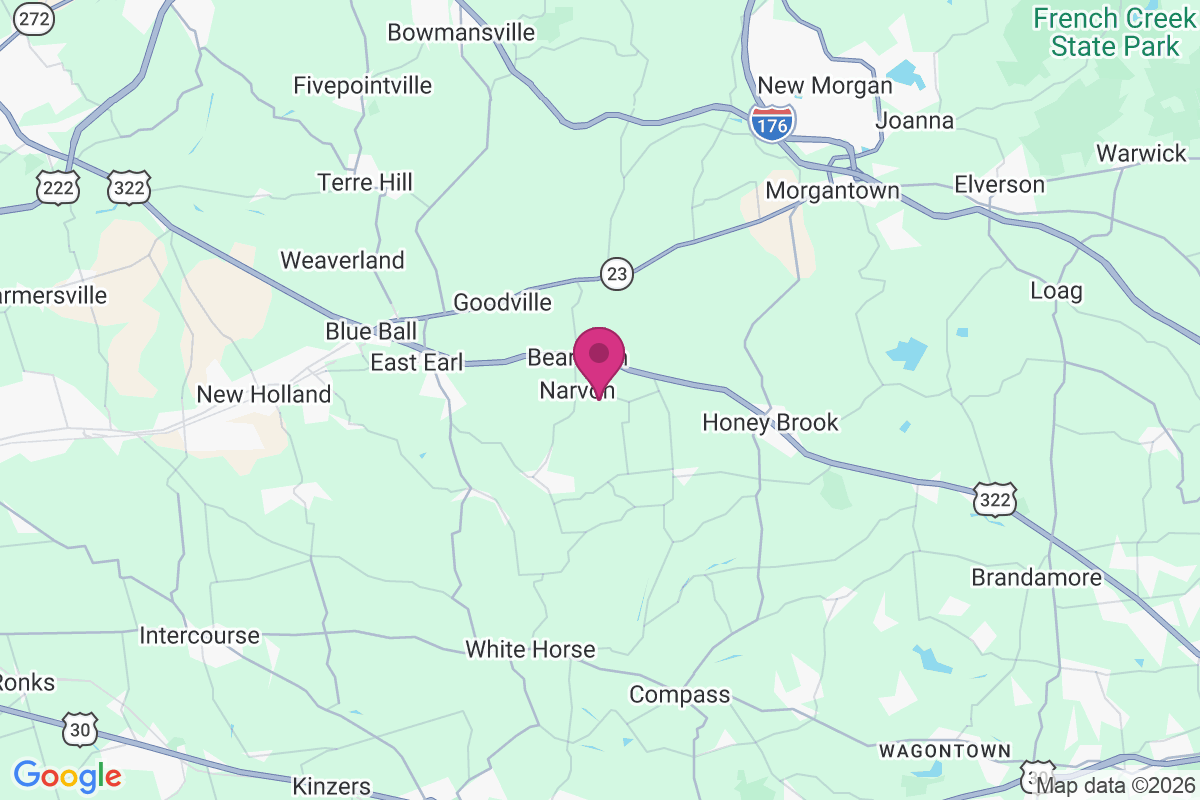 Narvon map