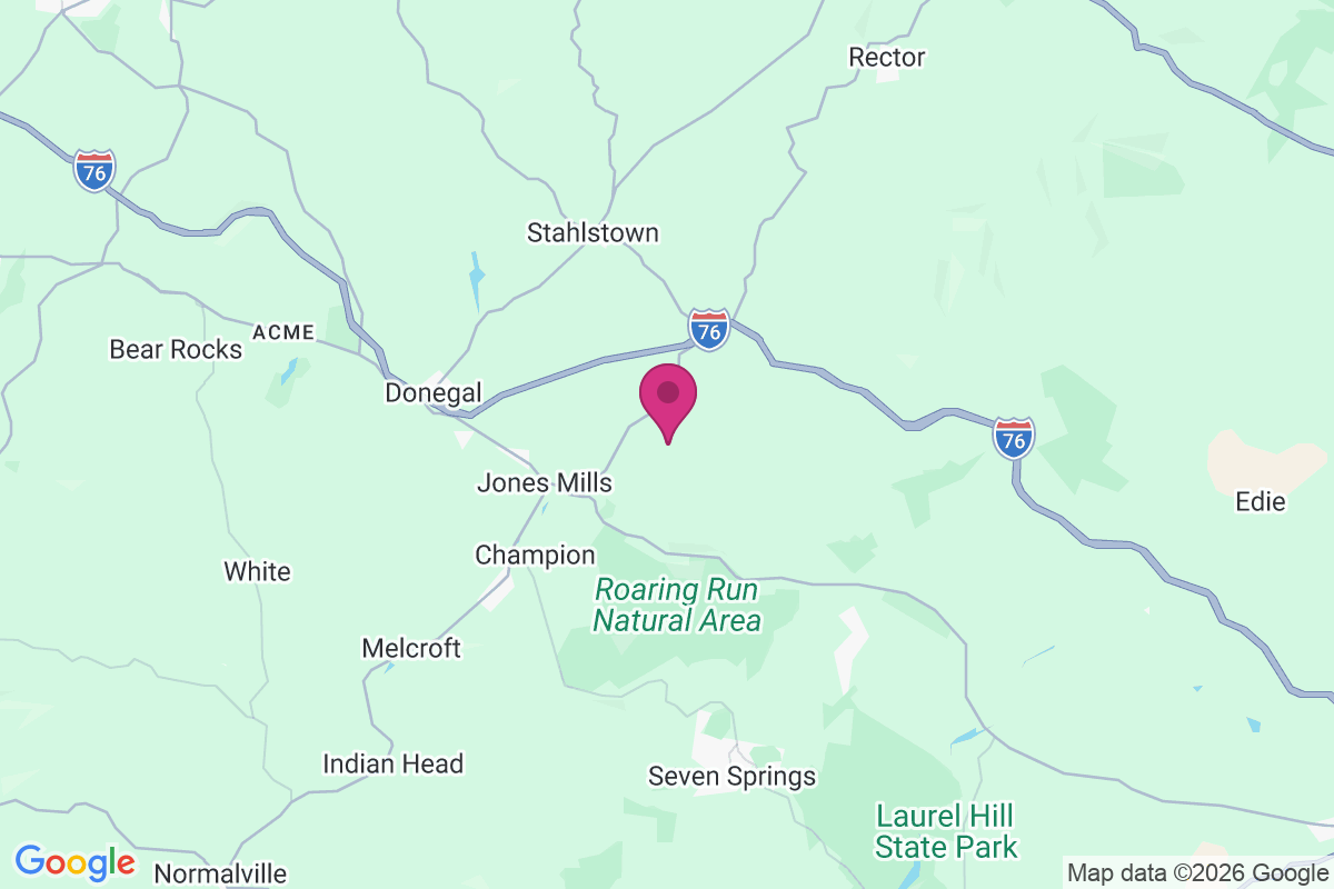 Horners Mill map