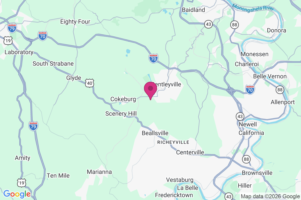Cokeburg Junction map