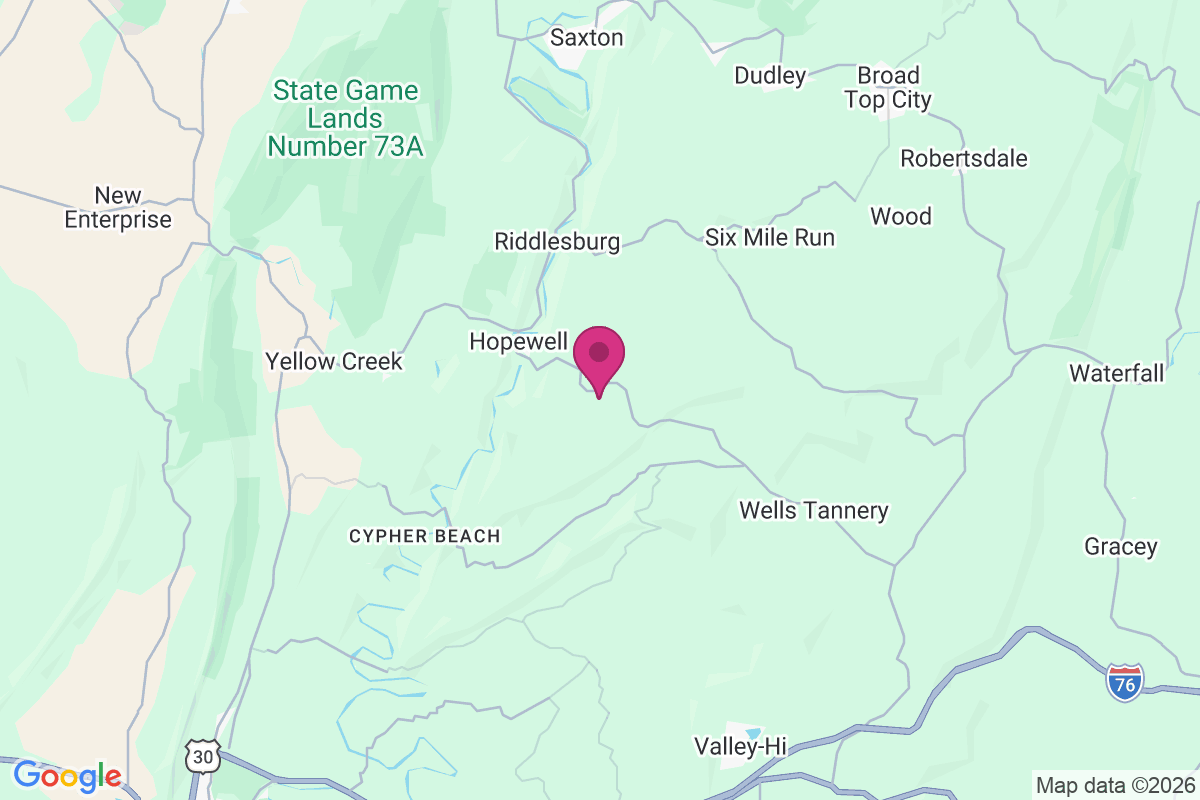 Jerkwater map
