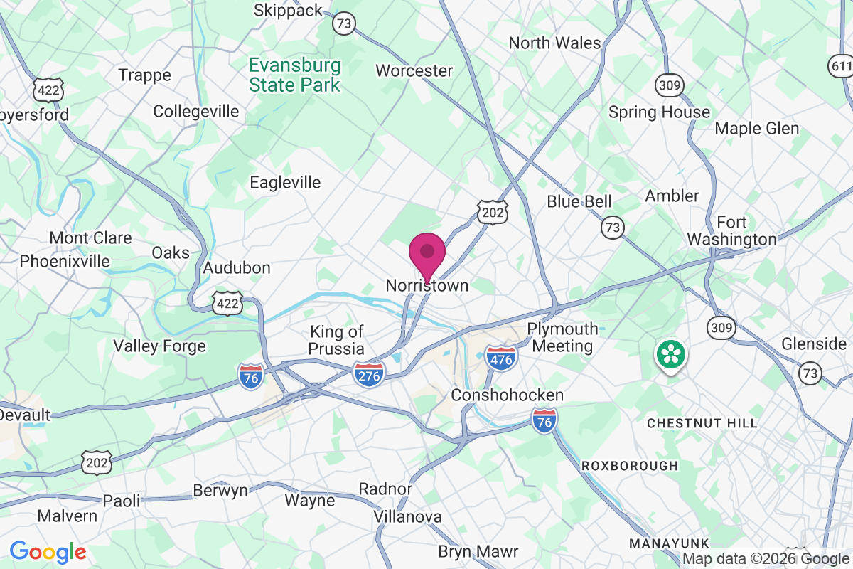 Norristown map