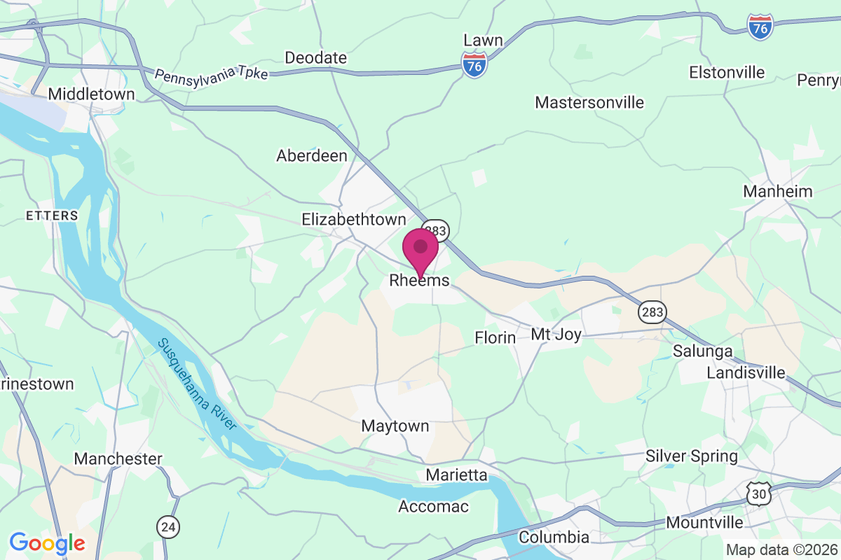 Rheems map