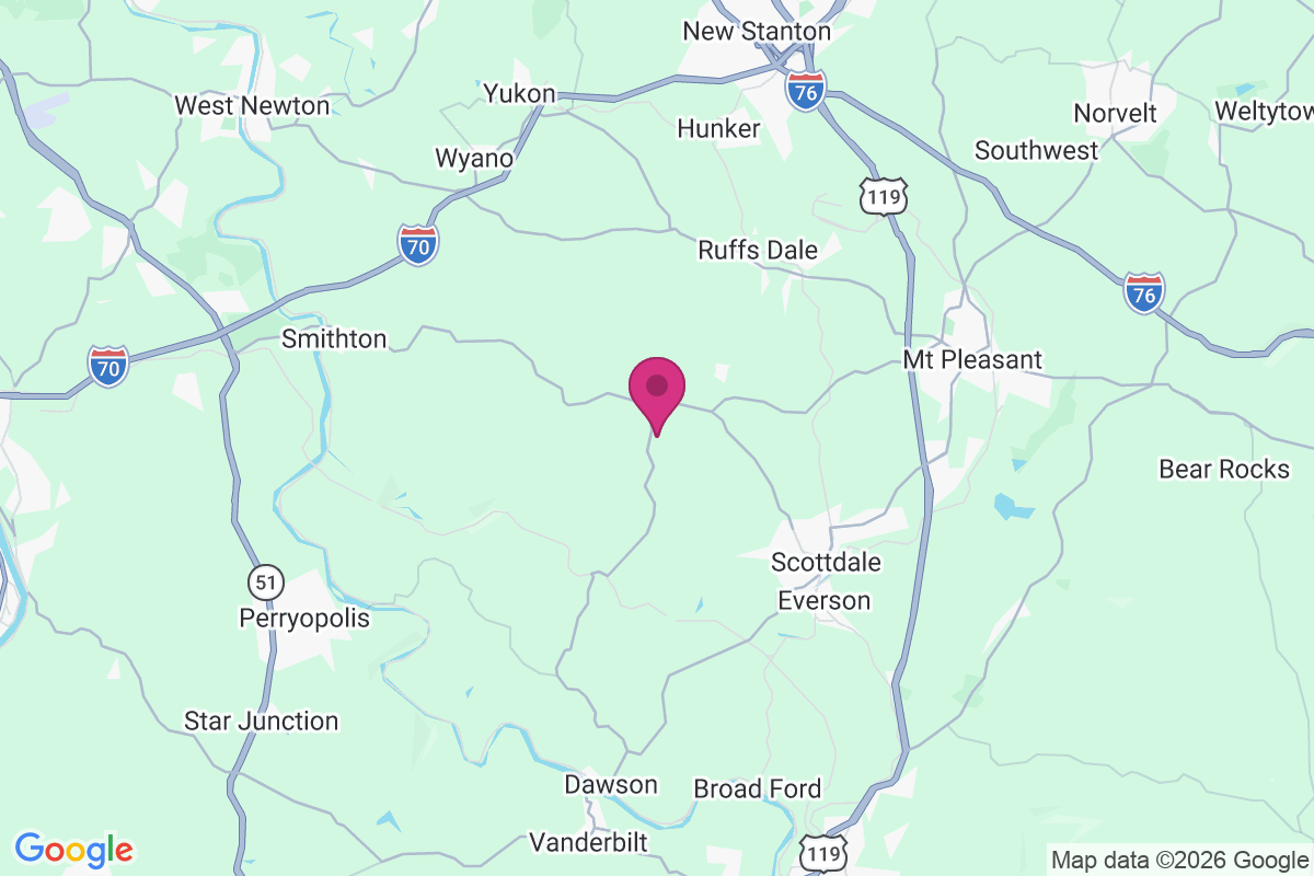 Reagantown map