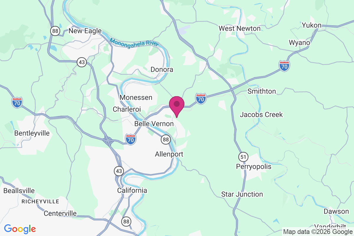 Pricedale map