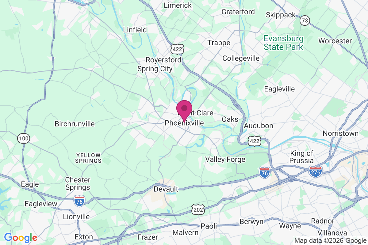 Phoenixville map