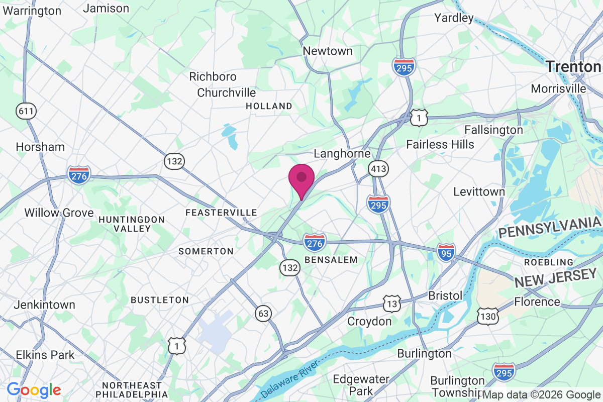 Neshaminy Falls map